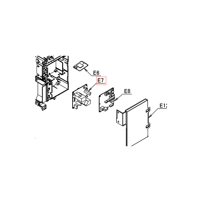 PLATINE ELECTRONIQUE ALIM 2P550480 9 DAIKIN Ref: 5036274