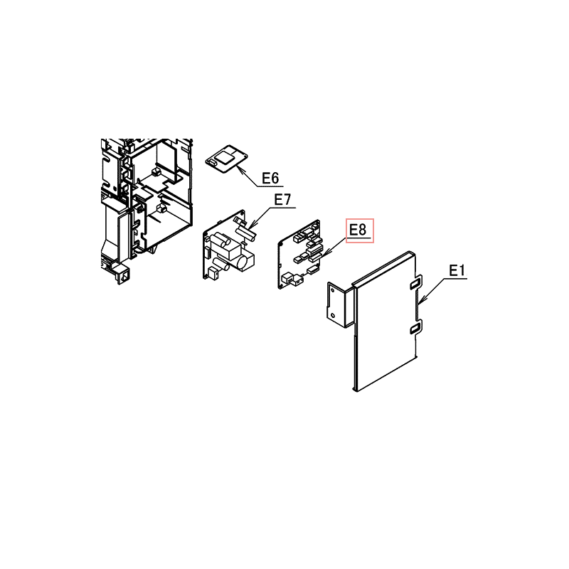 PCB ASSY EX17017 14D (B) DAIKIN Ref: 5037372
