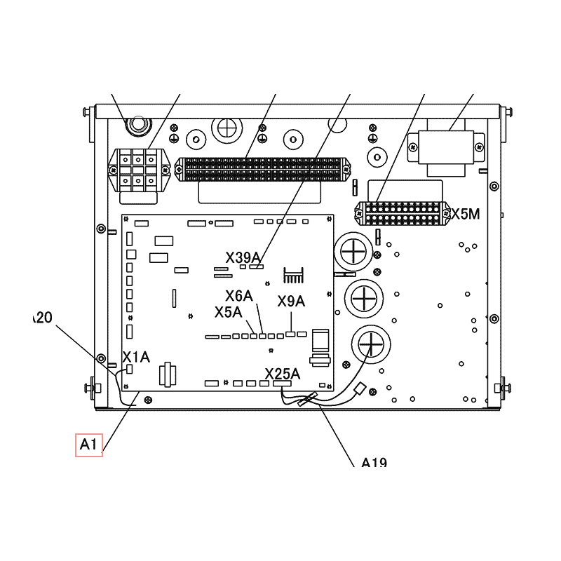 PCB ASSY EQ17001 4B (D) DAIKIN Ref: 5041511