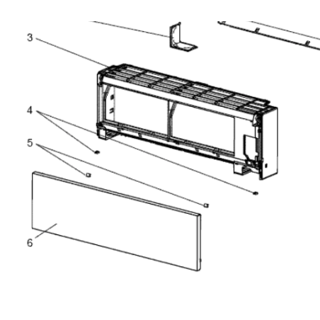 FACADE AVANT MITSUBISHI Réf:E22M40010