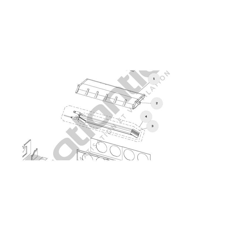 EVAPORATEUR complet GAINABLE ATLANTIC Réf:898848