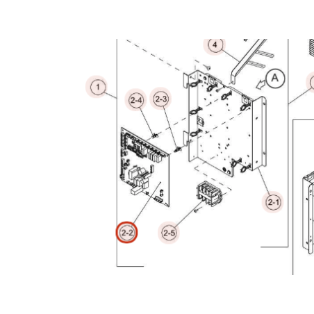 PLATINE PCB HITACHI Réf:E04667