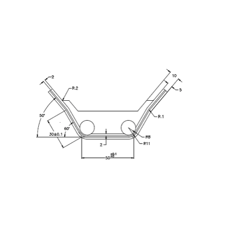 EXTREMITE AVEC DRAIN  TRANE Réf:PAN0010E