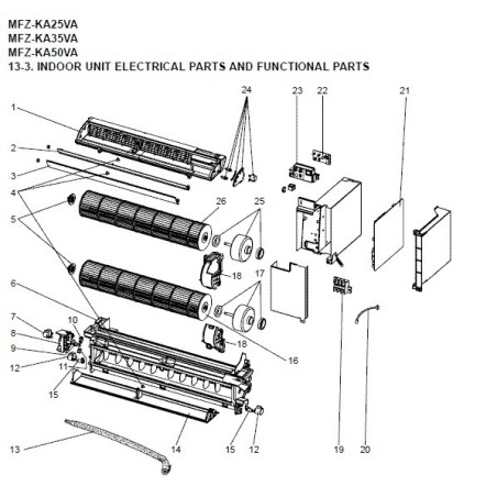 platine-de-controle-mitsubishi-ref-t2wegg450-