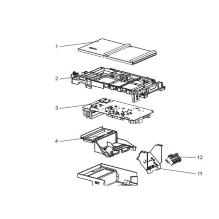 PLATINE INVERTER MITSUBISHI Réf:G2W008460