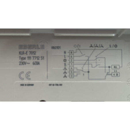 THERMOSTAT EBERLE Réf:KLRE70112