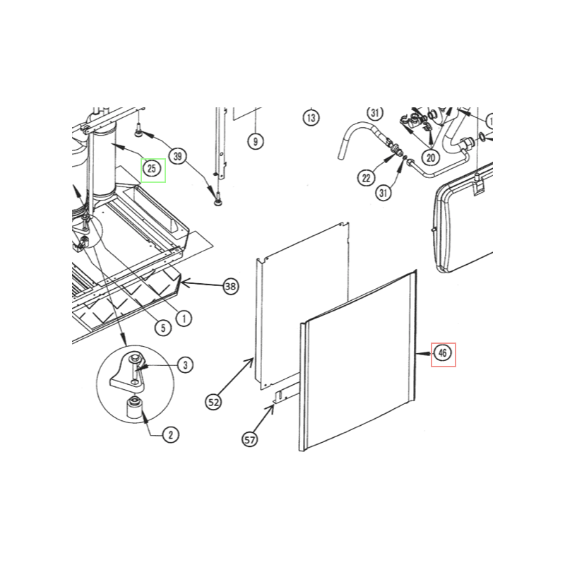 PETIT PANNEAU DE DECORATION 3PW53230 1 DAIKIN Ref: 5002143