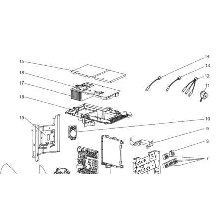 SONDE D AIR EXTERIEUR MITSUBISHI Réf:T7WE72202