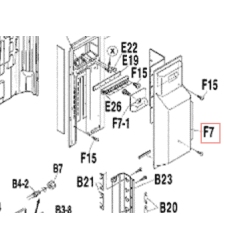 STOP VALVE COVER ASSY. DAIKIN Ref: 5010537