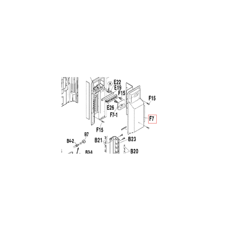 STOP VALVE COVER ASSY. DAIKIN Ref: 5010537