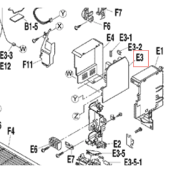 PLATINE CONTROL 3F004752 17 DAIKIN Ref: 1681077