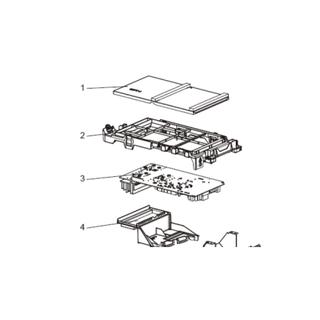 PLATINE INVERTER MITSUBISHI Réf:G2W023460