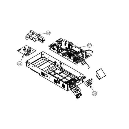 PLATINE DE REGULATION HITACHI Réf:PMRAC50YH7AS01