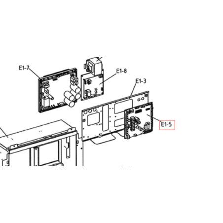 PLATINE A1P SEB11050 2P193676 23 DAIKIN Ref: 5006920