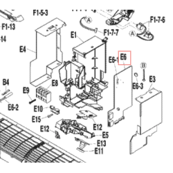 PLATINE DE CONTRÔLE 3F011635 6 DAIKIN Ref: 1841615