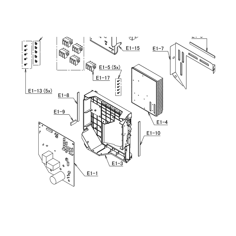 PCB ASSY (MAIN) DAIKIN Ref: 5037050