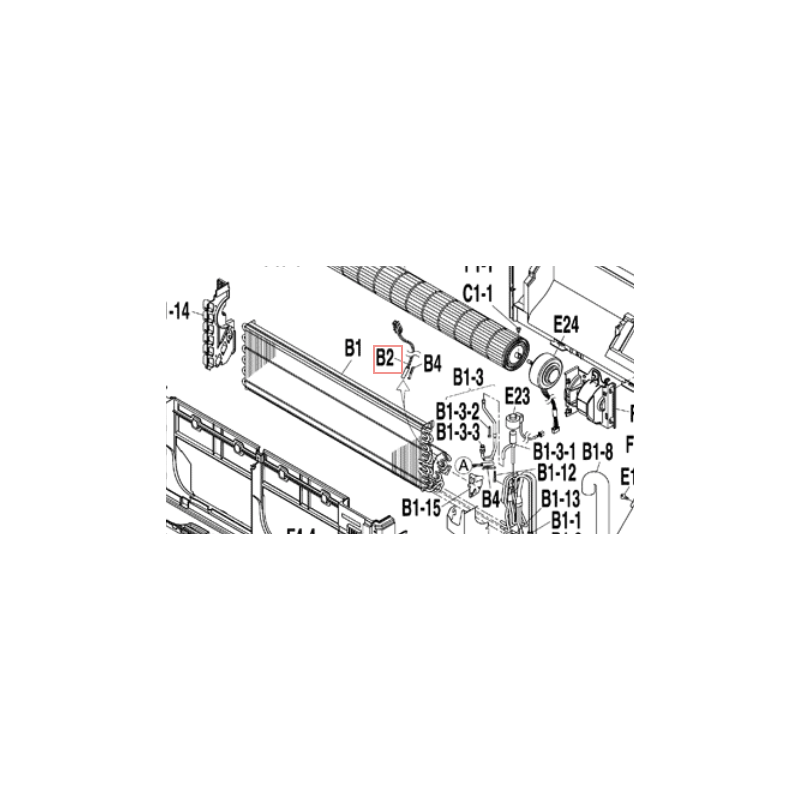 ENSEMBLE SONDE 3P282224 1 DAIKIN Ref: 5007562