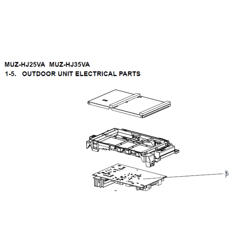 PLATINE DE REGULATION MITSUBISHI Réf: E22J99451