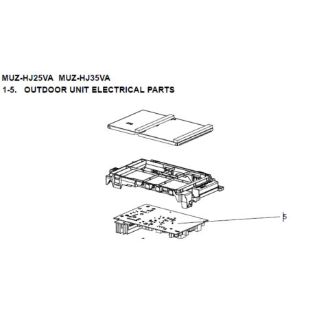 PLATINE DE REGULATION MITSUBISHI Réf: E22J99451