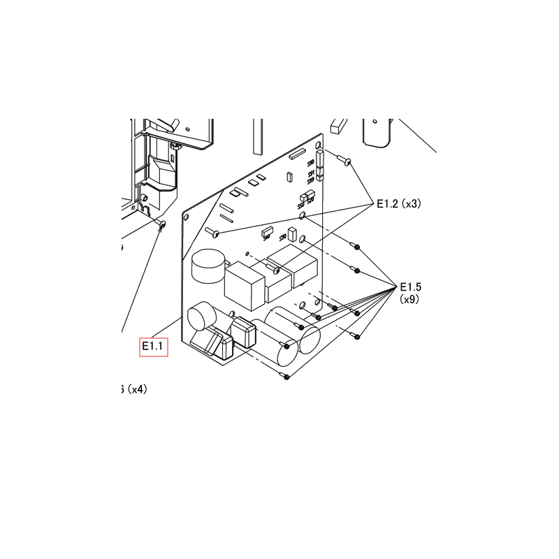 PLATINE DE CONTROLE DAIKIN Réf:5021918