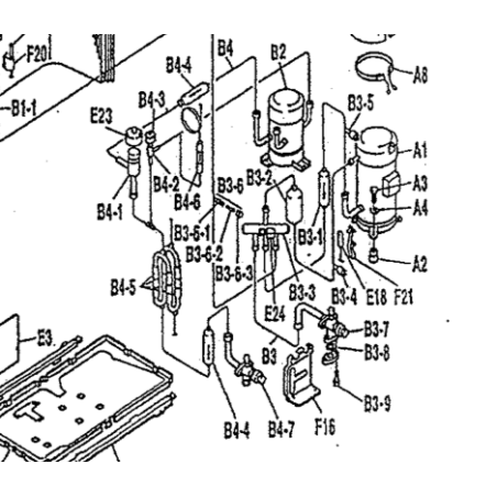 COMPRESSEUR SCROLL  DAIKIN Réf: 2003966