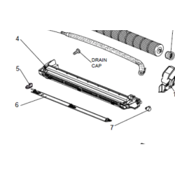 VOLET DE BALAYAGE  MITSUBISHI Réf:E22B66040