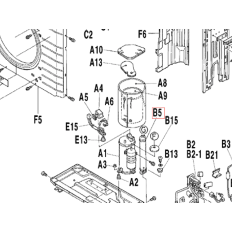 BOUTEILLE ANTI COUP DE LIQUIDE DAIKIN Réf: 131312J