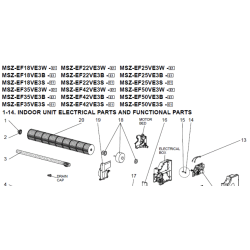 TURBINE DE VENTILATION MITSUBISHI Réf: E22F95302