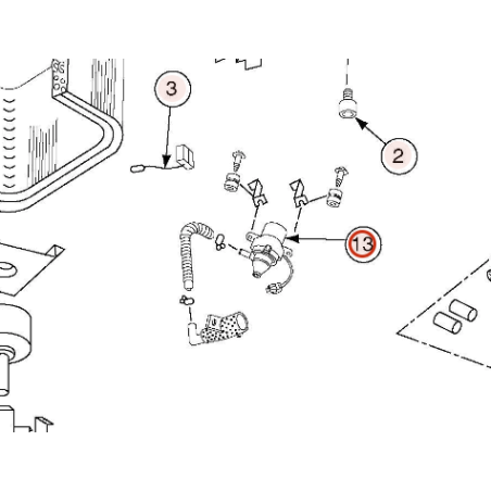 pompe de relevage pour cassette Hitachi. Réf:PMRAI25NH4R04