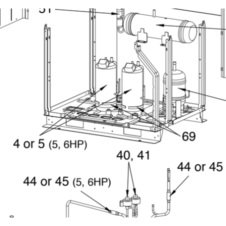 COMPRESSEUR TOSHIBA Réf:43041795