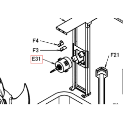 MOTEUR VENTILATION  DAIKIN Ref: 5024703 2
