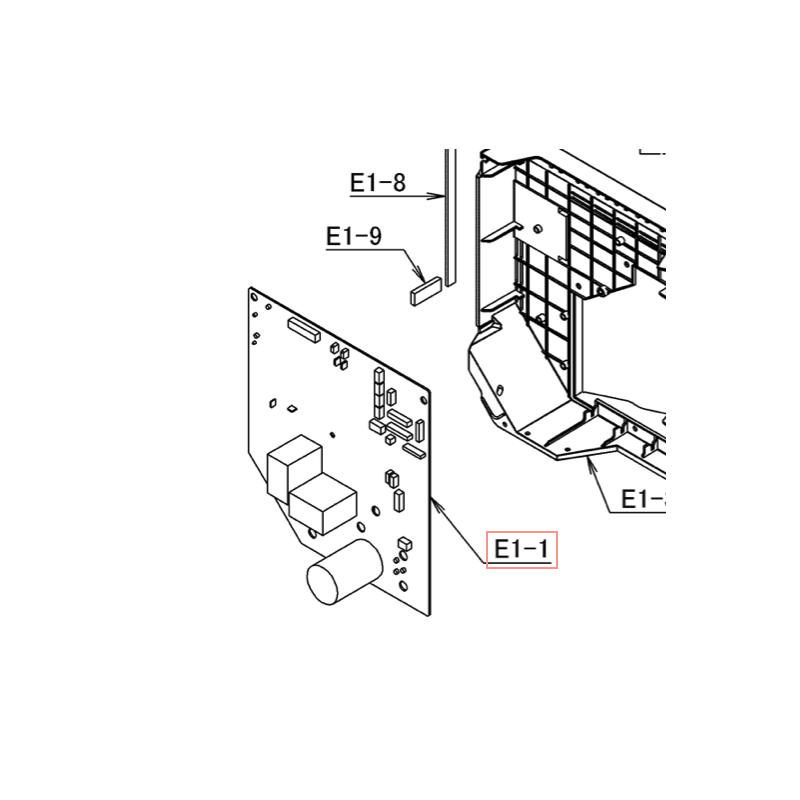 PCB ASSY EX13011 59C DAIKIN Ref: 5042625