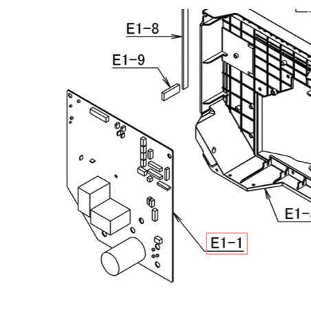 PCB ASSY EX13011 59C DAIKIN Ref: 5042625