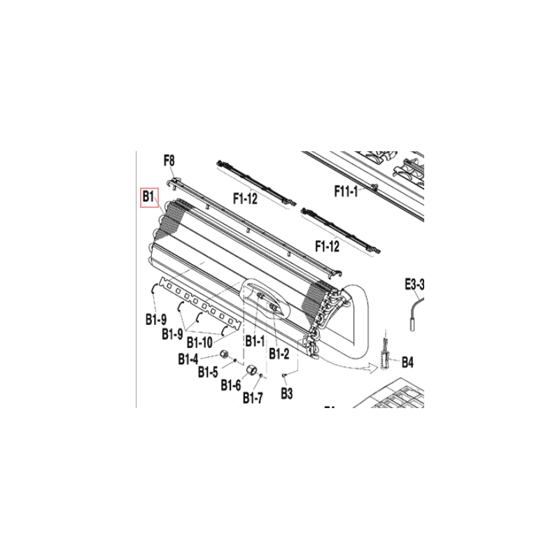 EVAPORATEUR DAIKIN Réf: 5008255
