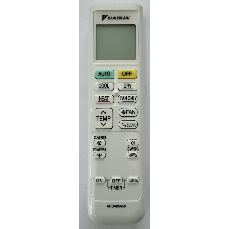 TELECOMMANDE ARC480A53  3P550507 1 DAIKIN Ref: 5022464