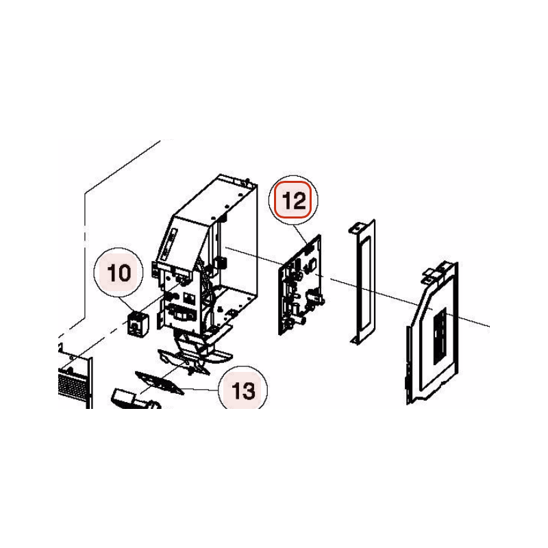 PLATINE DE REGULATION HITACHI  Réf :PMRAK35QPAR91