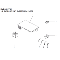 PLATINE INVERTER MITSUBISHI Réf:E2230J451