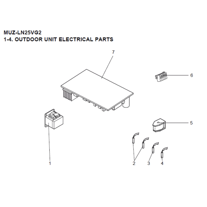 PLATINE INVERTER MITSUBISHI Réf:E2230J451