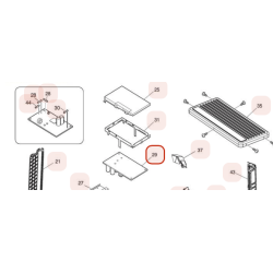 PLATINE DE REGULATION MAIN HITACHI Réf: HWRAC35WEFA02