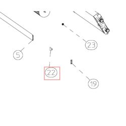 HABILLAGE BAS COTE MUR RN210191B299 DAIKIN Ref: 5025053