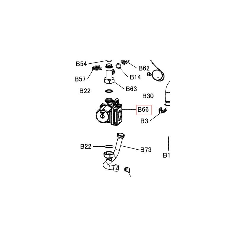 CIRCULATEURM3P UPML4P545116 2 DAIKIN Ref: 5023318