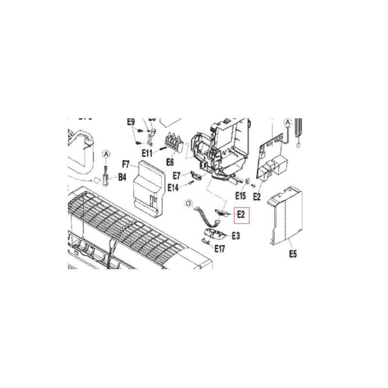 PLATINE3P215103 2 DAIKIN Ref: 4000062