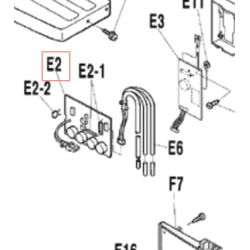 PLATINECONTROLE 3F001903 2 DAIKIN Ref: 147774J
