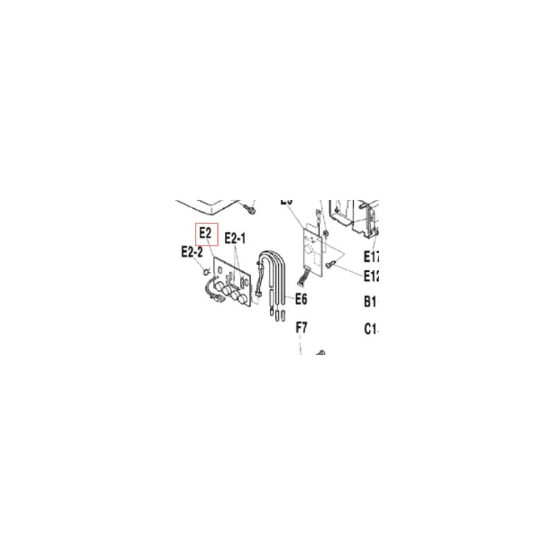 PLATINE CONTRÔLE 3F001903 4 DAIKIN Ref: 147776J