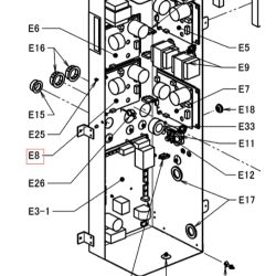 PLATINE PC17014 4 A2P506380 4 DAIKIN Ref: 5020611