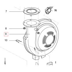 MOTEUR220VRHOB42AAV1H 074577 DAIKIN Ref: 5012891