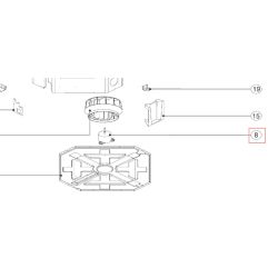 MOTEUR DE VENTILR50039038941 DAIKIN Ref: 4012814