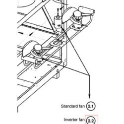 MOTEUR DE VENTILATION DAIKIN Ref: 301608P
