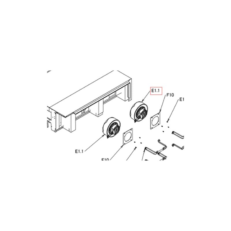 MOTEUR TURBINE 4P390036 1 DAIKIN Ref: 5016052