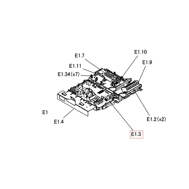 PCB ASSY EC19018 9 (B) DAIKIN Ref: 5044566